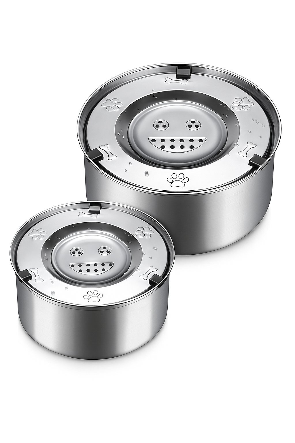 Stainless Steel Antidrip Water Bowl