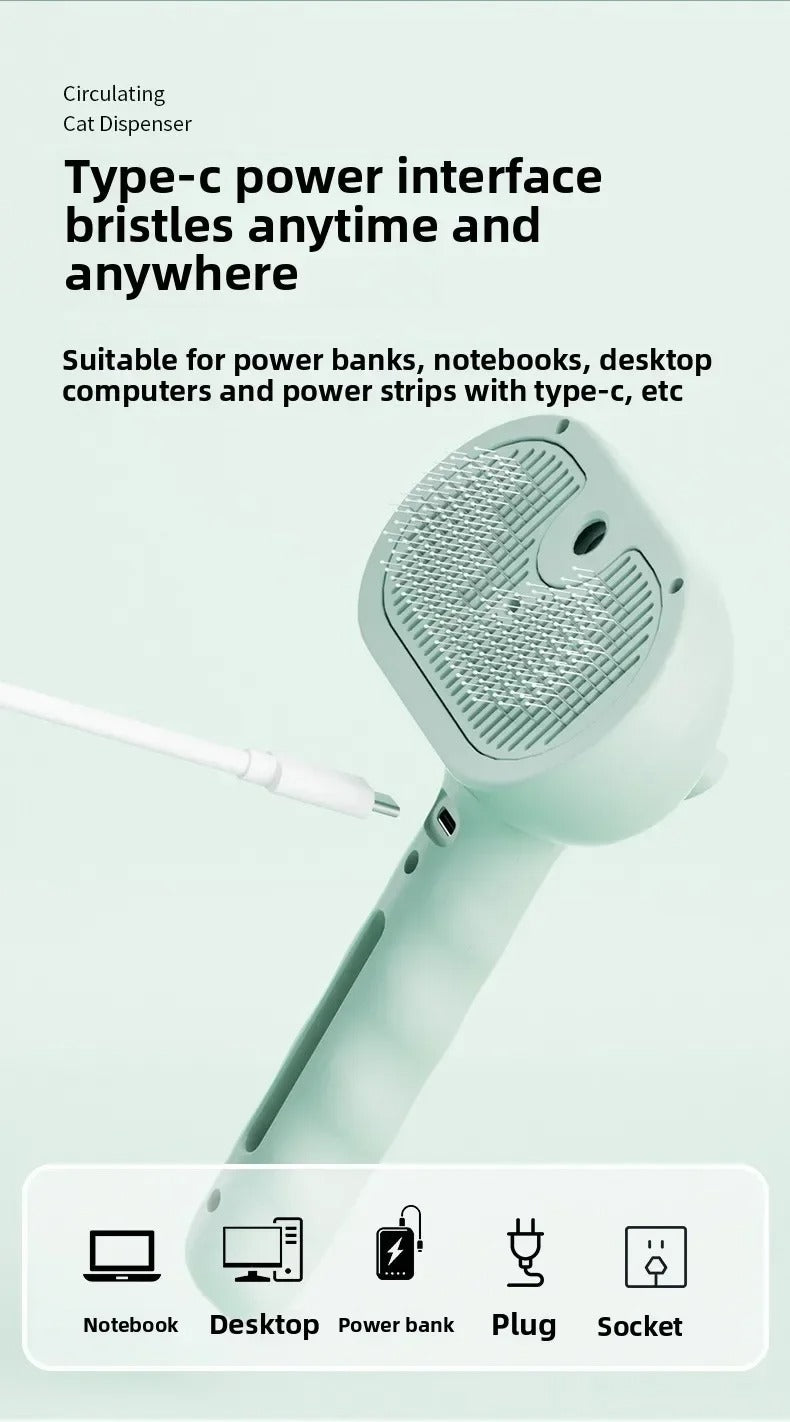 Steam Spray Grooming Brush