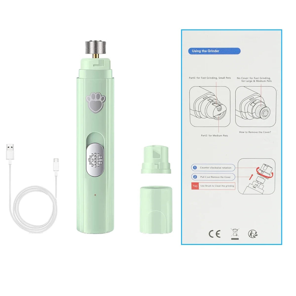 Electric Pet Nail Grinder